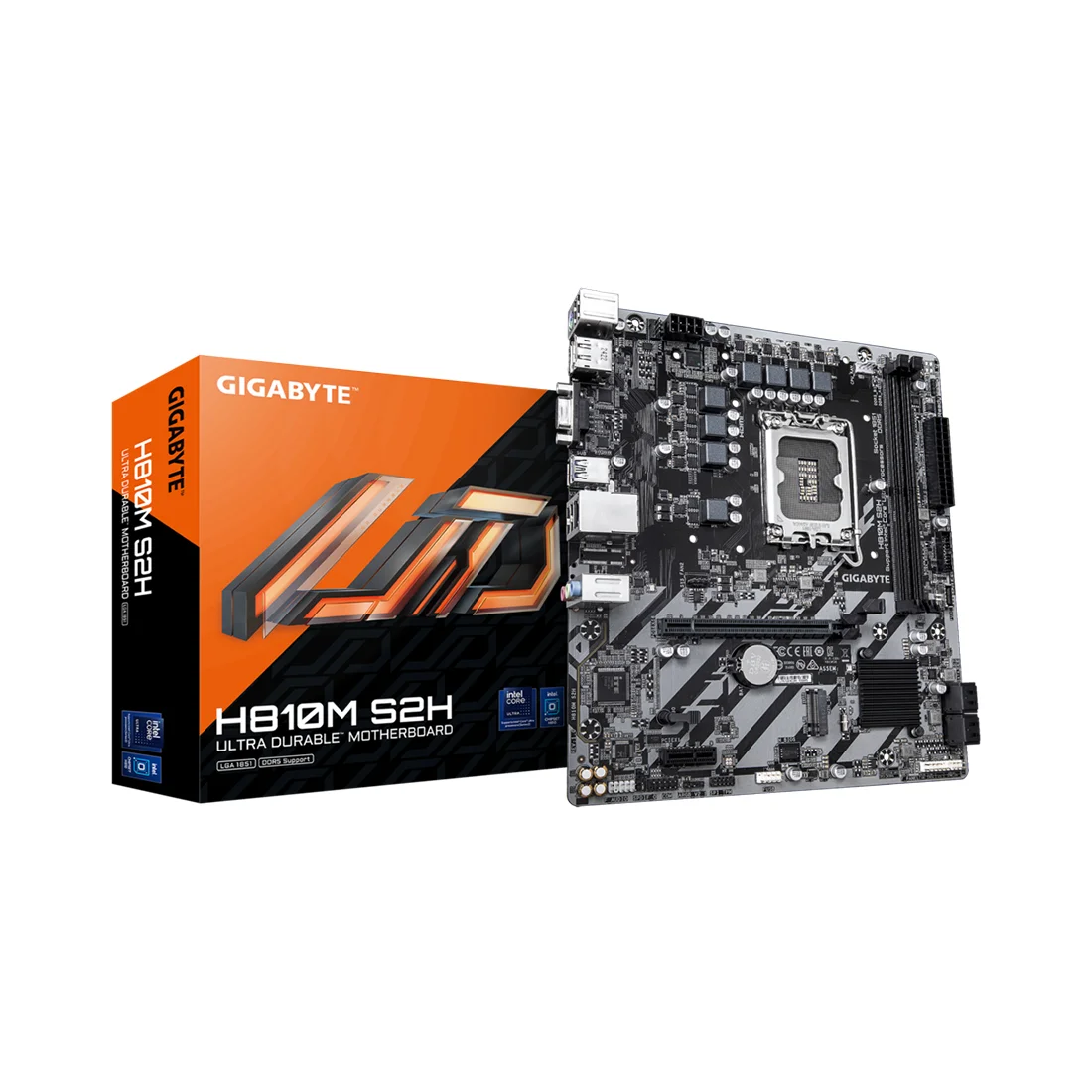 Материнская плата Gigabyte H810M S2H  - фото 2