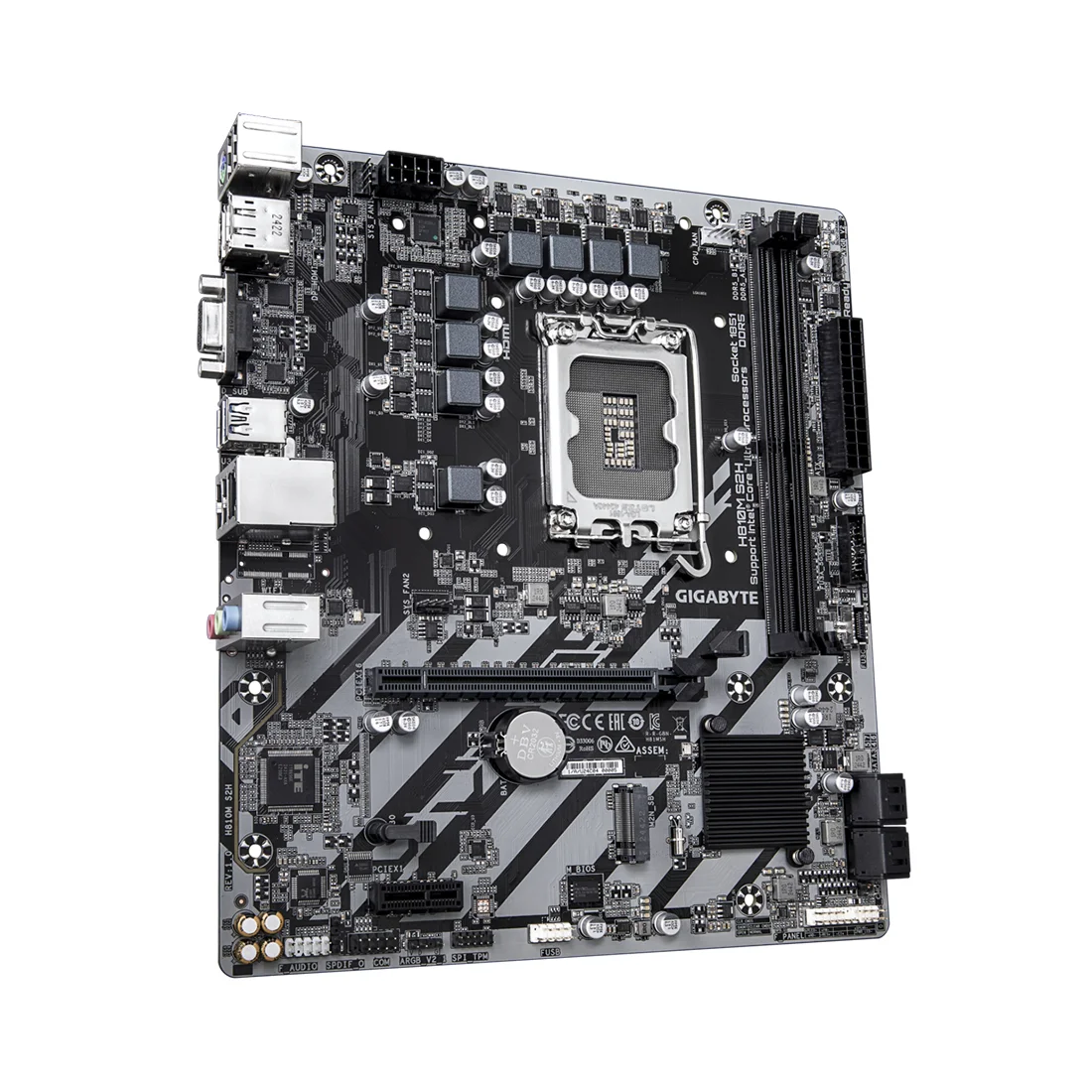 Материнская плата Gigabyte H810M S2H  - фото 3