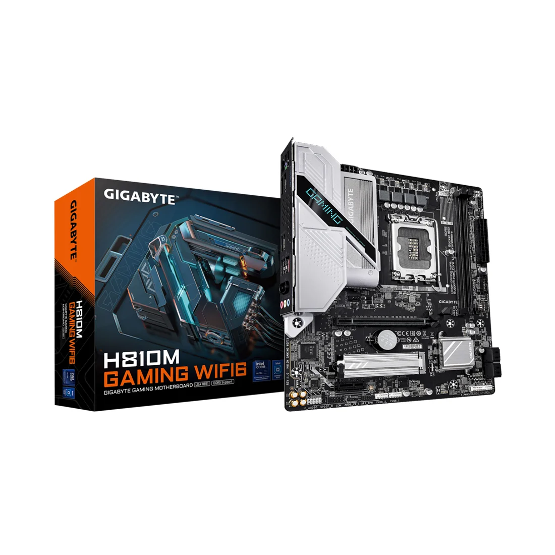 Материнская плата Gigabyte H810M GAMING WIFI6  - фото 3