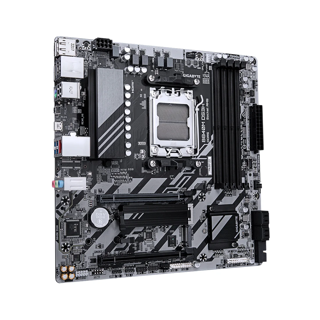 Материнская плата Gigabyte B840M DS3H  - фото 4
