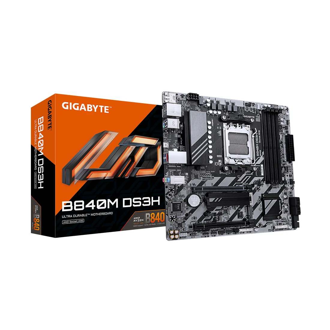 Материнская плата Gigabyte B840M DS3H 