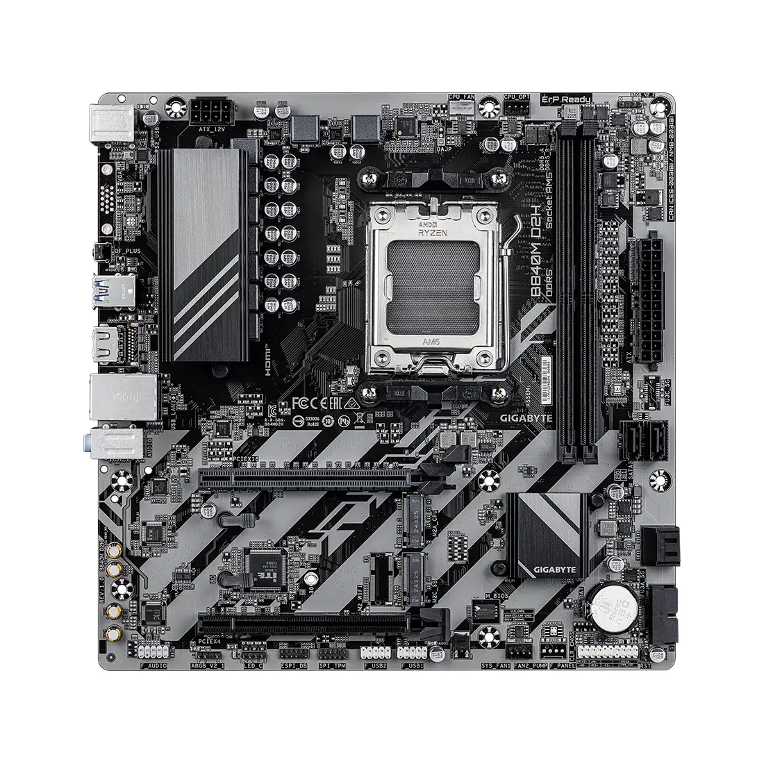 Материнская плата Gigabyte B840M D2H  - фото 2