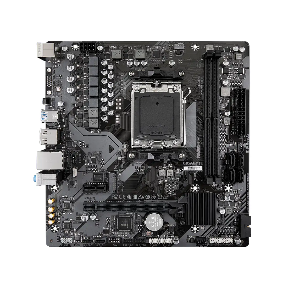 Материнская плата Gigabyte A620M H  - фото 4