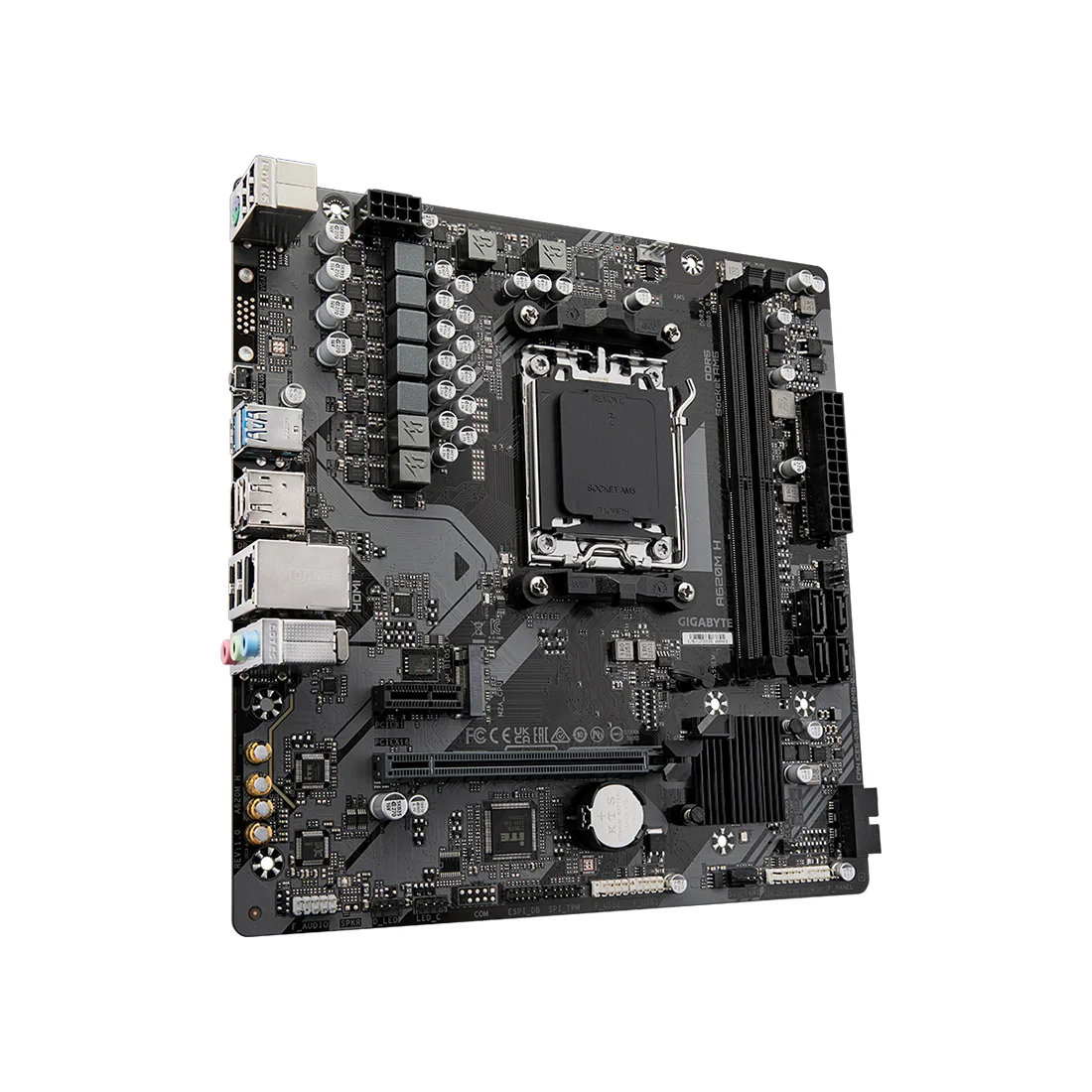 Материнская плата Gigabyte A620M H  - фото 2