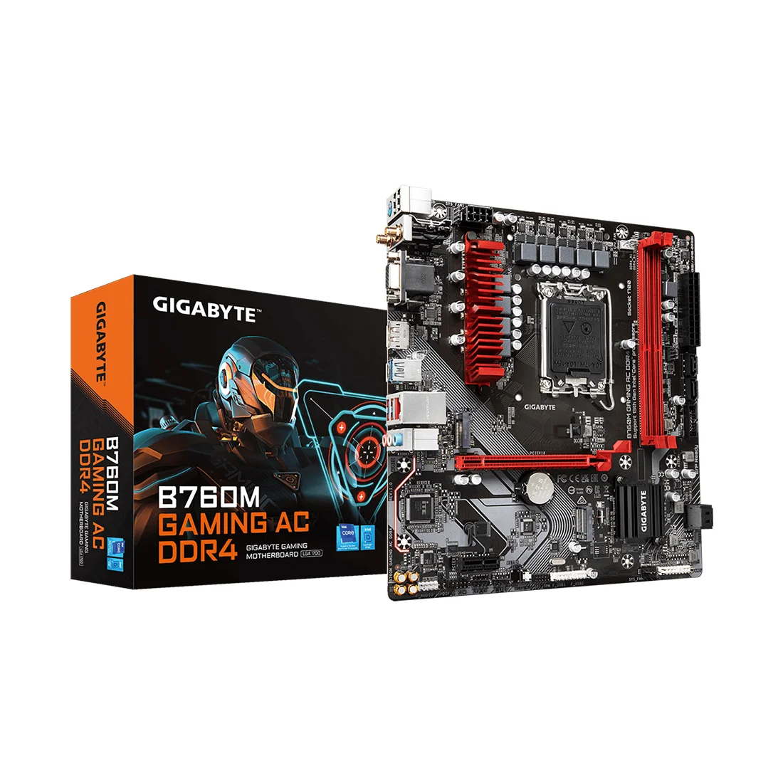 Материнская плата Gigabyte B760M GAMING AC DDR4 