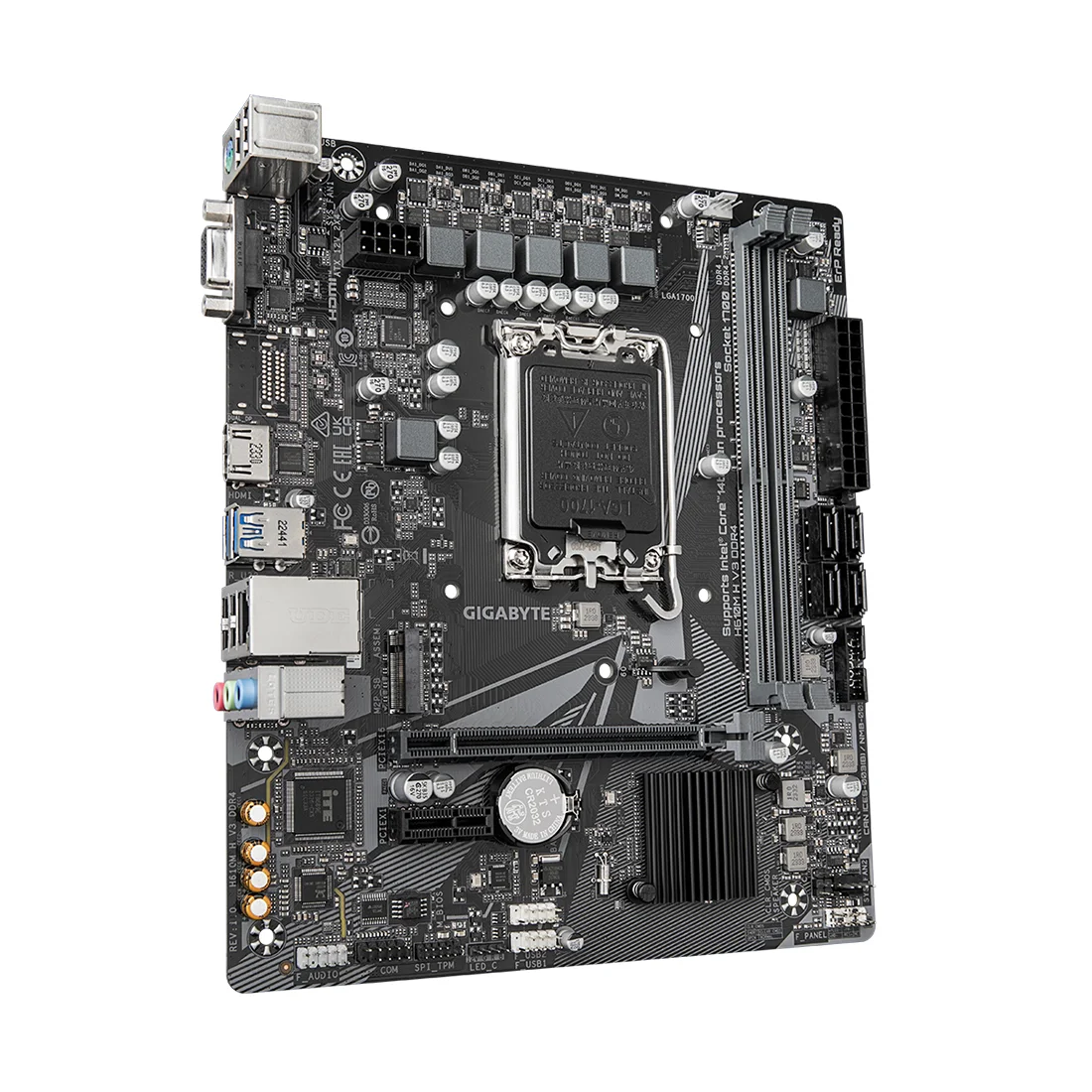 Материнская плата Gigabyte H610M H V3 DDR4  - фото 3