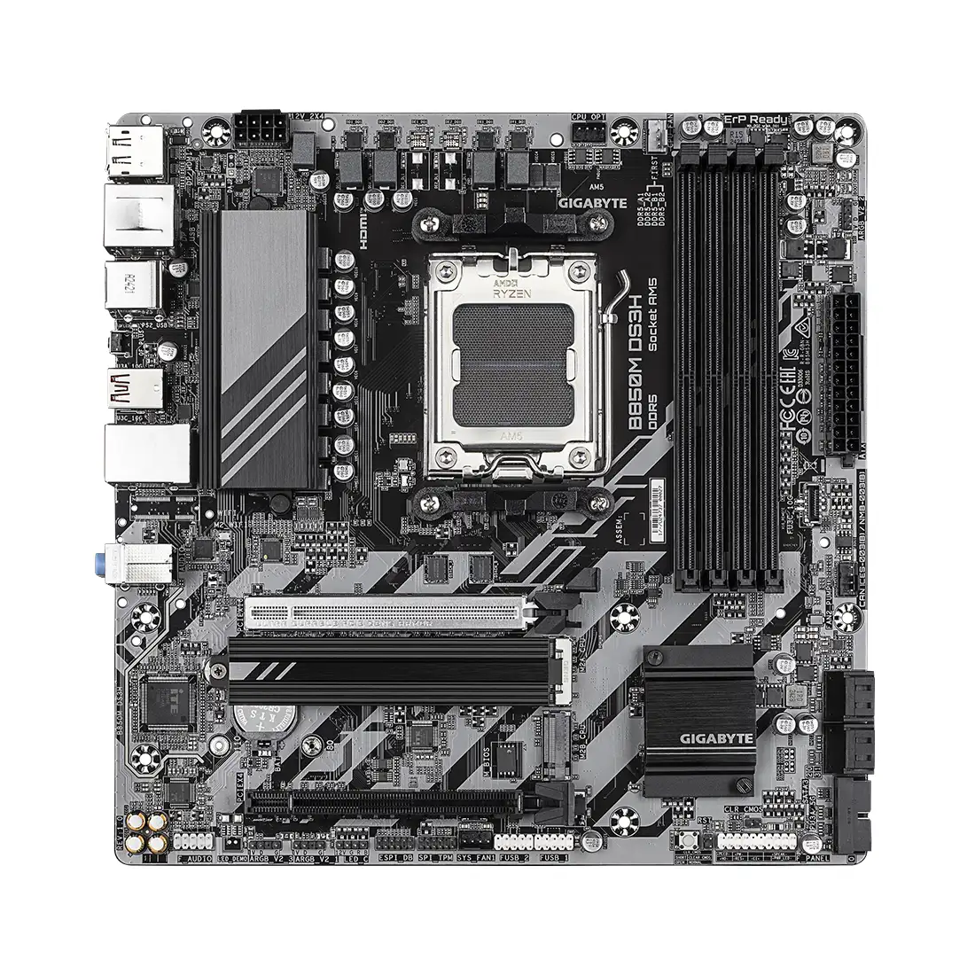 Материнская плата Gigabyte B850M DS3H  - фото 3