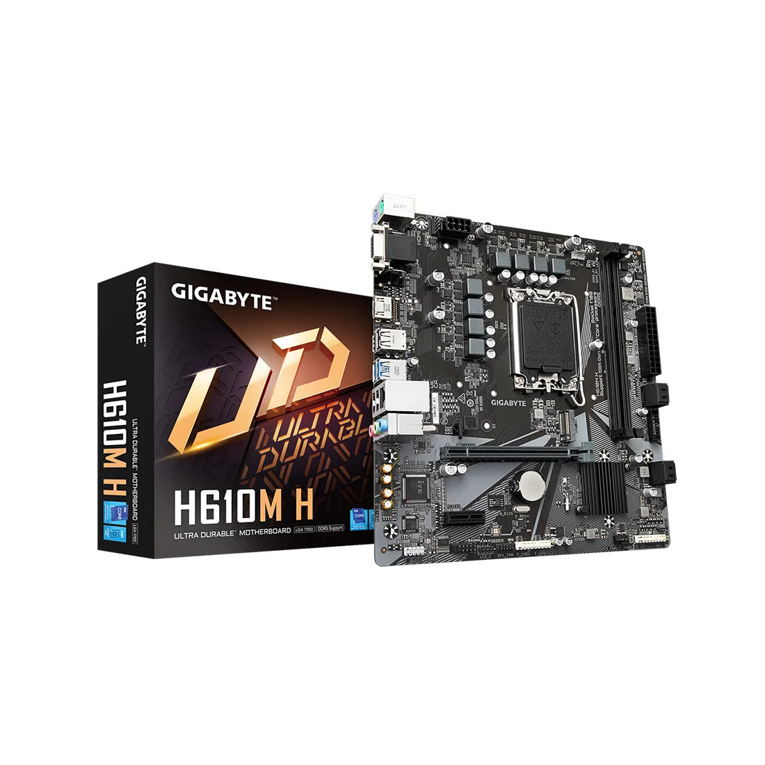 Материнская плата Gigabyte H610M H  - фото 3