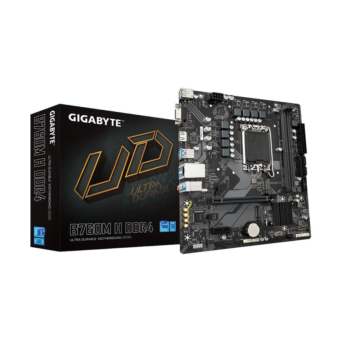 Материнская плата Gigabyte B760M H DDR4 