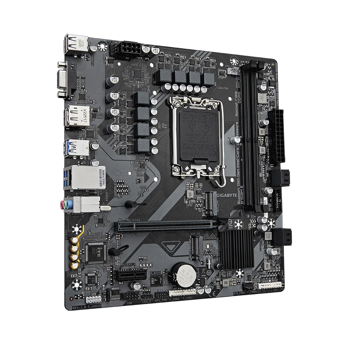 Материнская плата Gigabyte B760M E  - фото 2