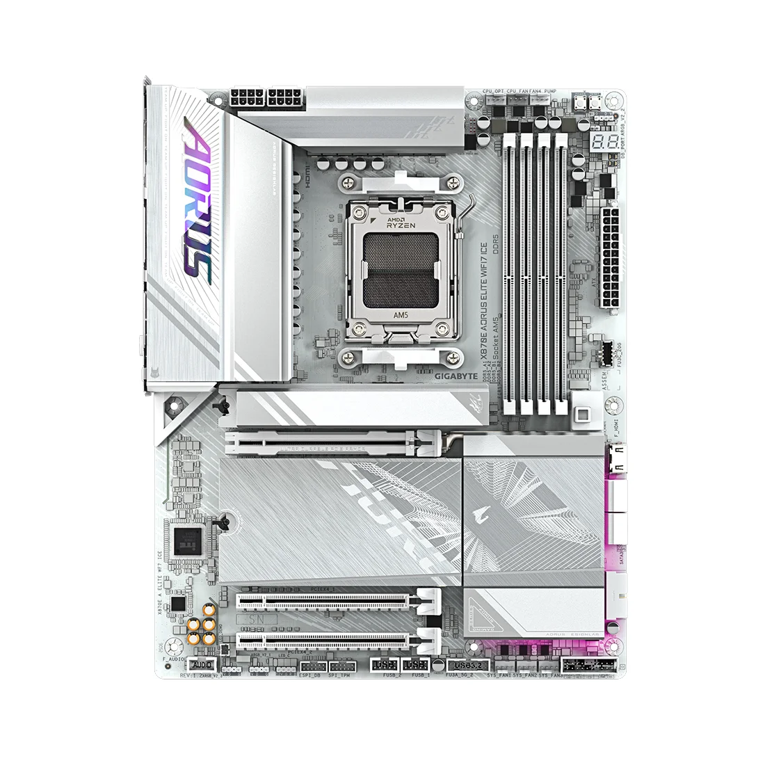 Материнская плата Gigabyte X870E A ELITE WF7 ICE  - фото 5