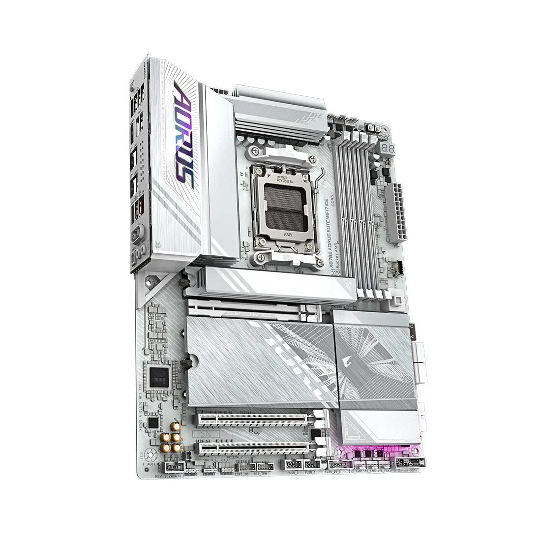 Материнская плата Gigabyte X870E A ELITE WF7 ICE  - фото 4