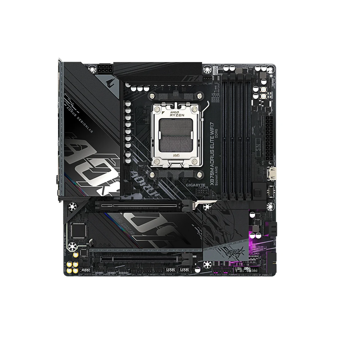 Материнская плата Gigabyte X870M A ELITE WF7  - фото 3