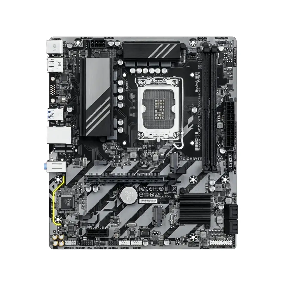Материнская плата Gigabyte B860M E  - фото 2