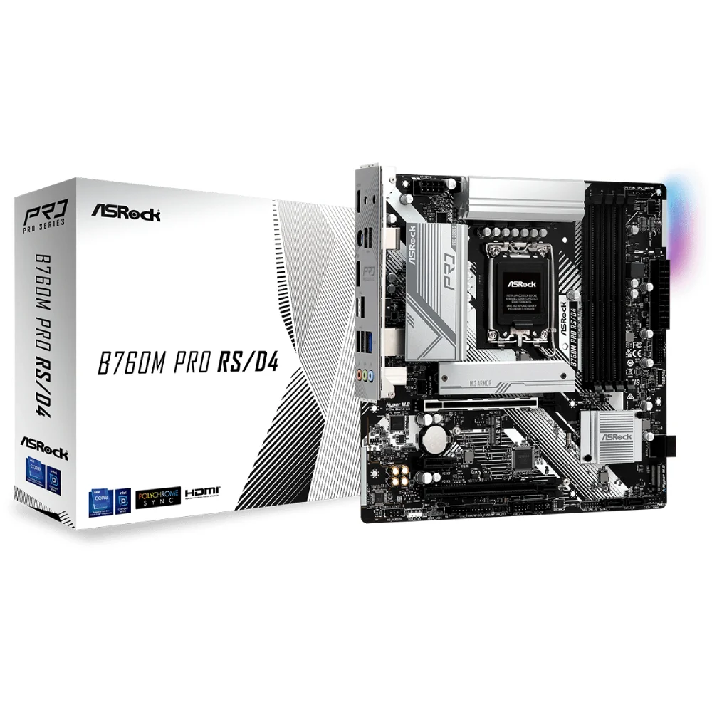 Материнская плата ASRock B760M PRO RS/D4