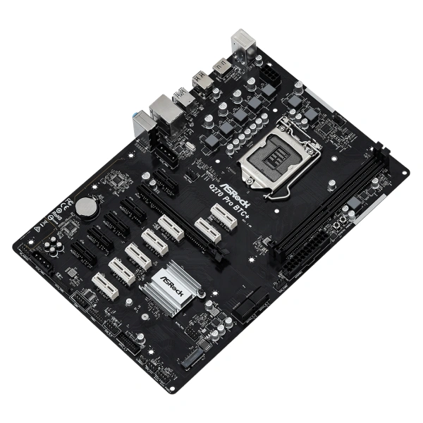 Материнская плата ASRock Q270 PRO BTC+ Q270 Pro BTC+ - фото 3