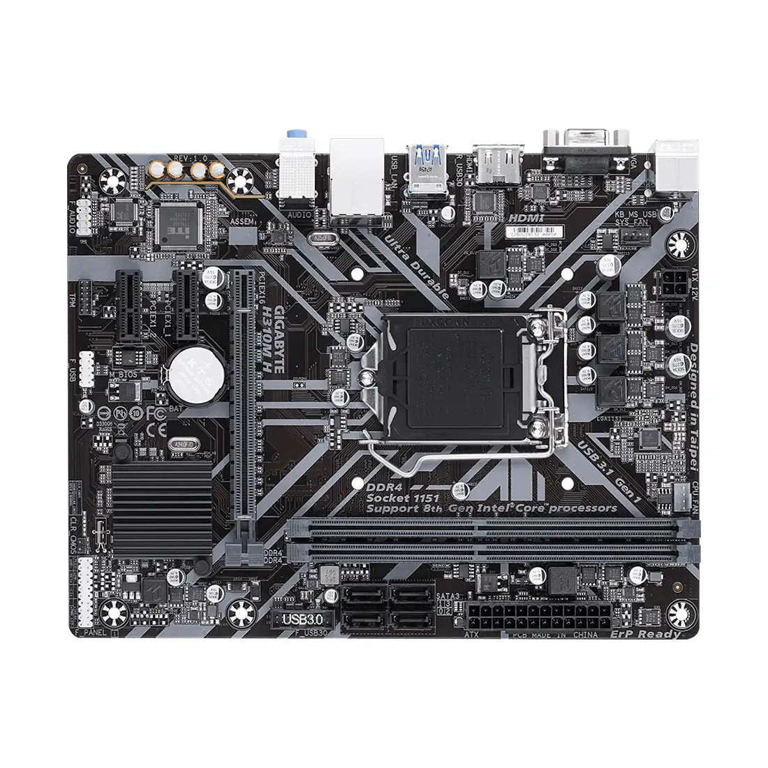 Материнская плата Gigabyte H310M H 