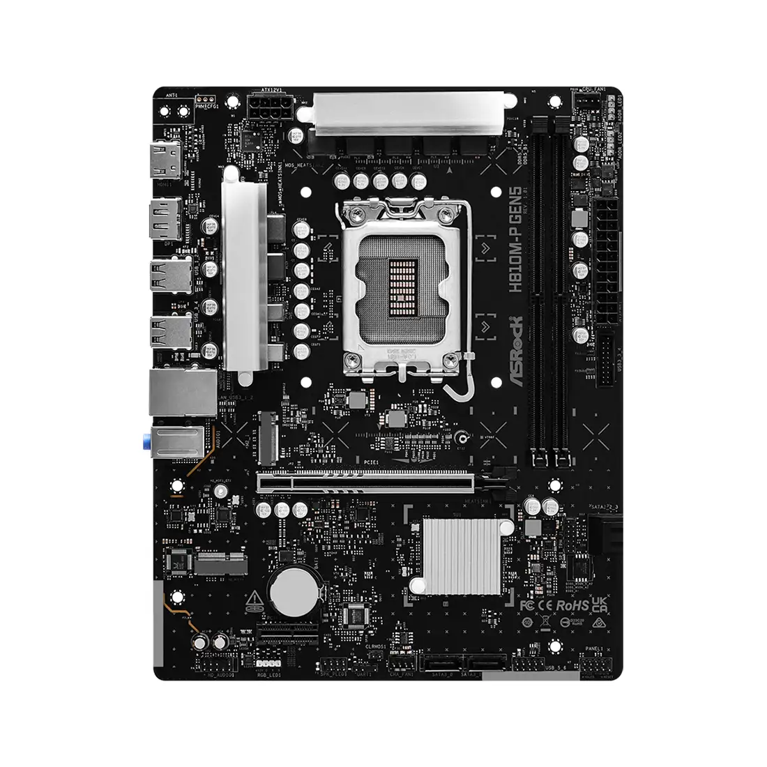 Материнская плата ASRock H810M-P Gen5 