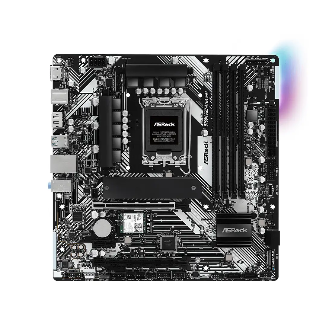 Материнская плата ASRock B760M PRO-A/D4 WIFI 