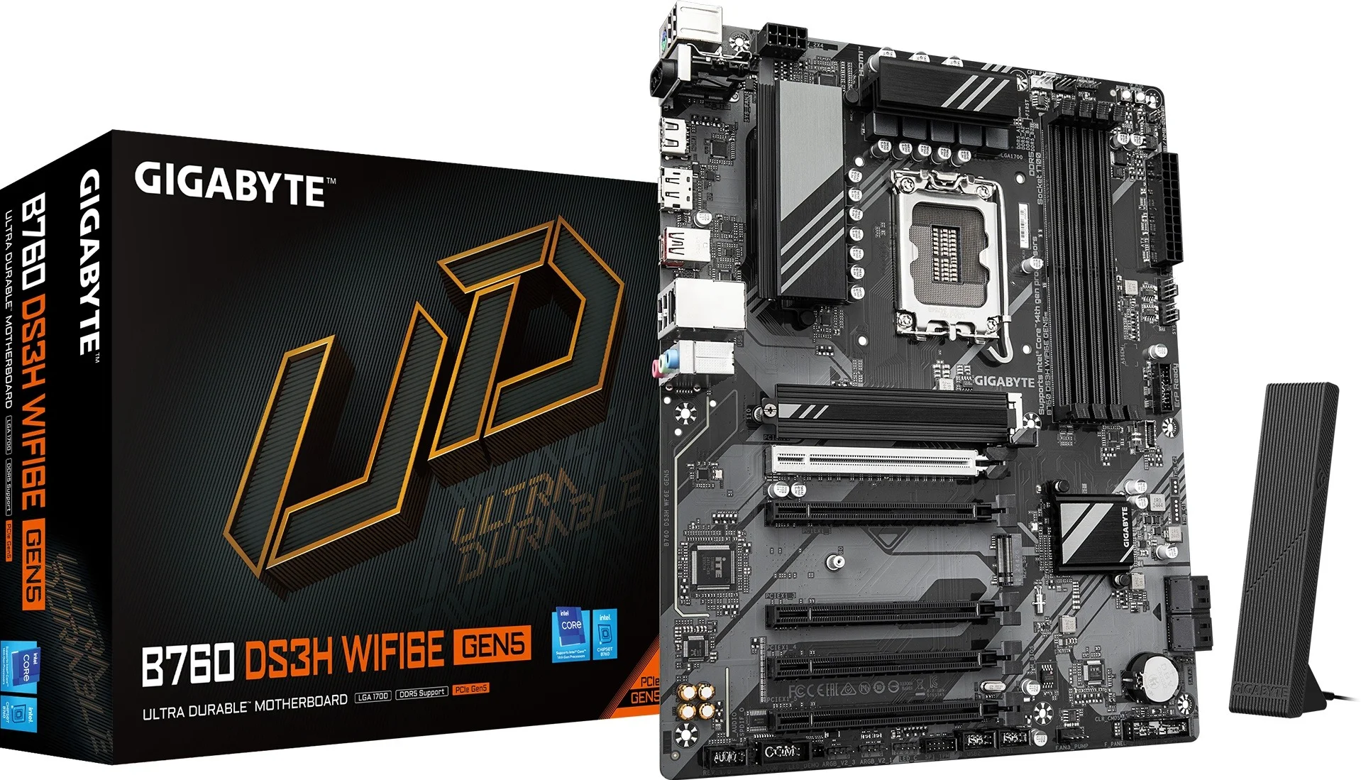 Материнская плата Gigabyte B760 DS3H WIFI6E GEN5 - фото 3