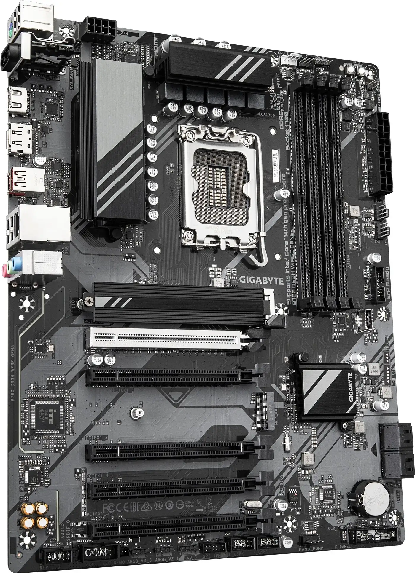 Материнская плата Gigabyte B760 DS3H WIFI6E GEN5 - фото 2