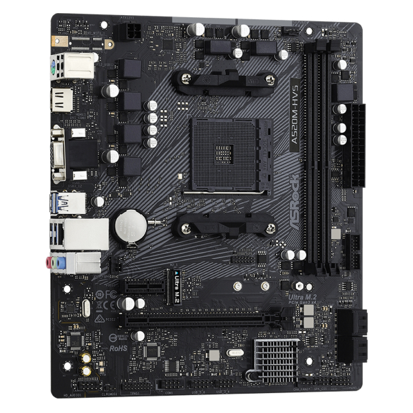 Материнская плата ASRock A520M-HVS - фото 4