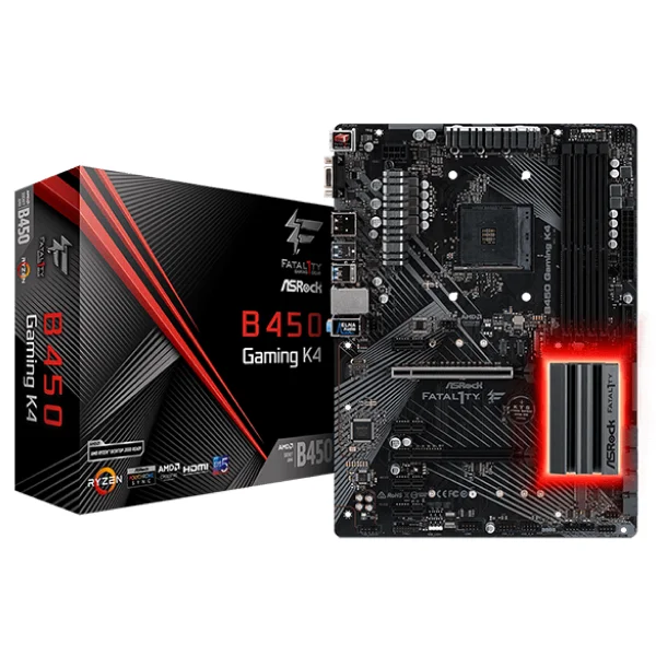 Материнская плата ASRock B450 GAMING K4