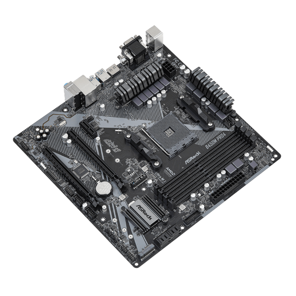 Материнская плата ASRock B450M PRO4 R2.0 в Алматы - цены, купить в ...