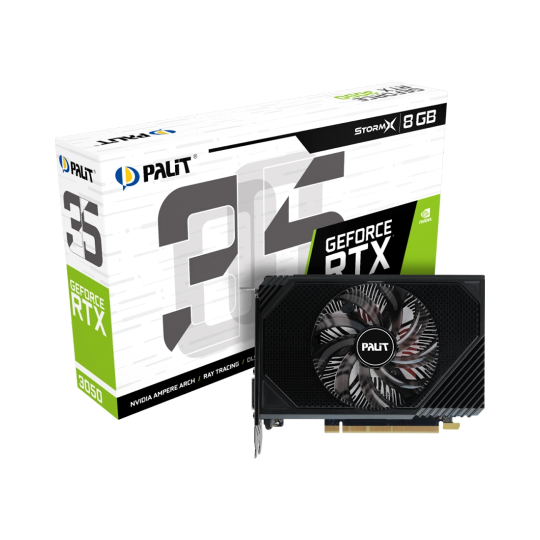 Видеокарта PALIT RTX3050 STORMX V1 6G (NE63050018JE-1072F)  - фото 2