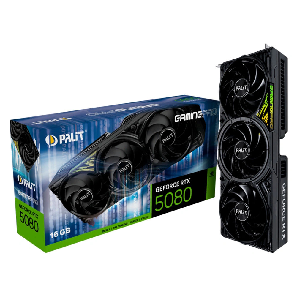 Palit бейне картасы RTX 5080 GamingPro 16GB (NE75080019T2-GB2031A) - фото 7