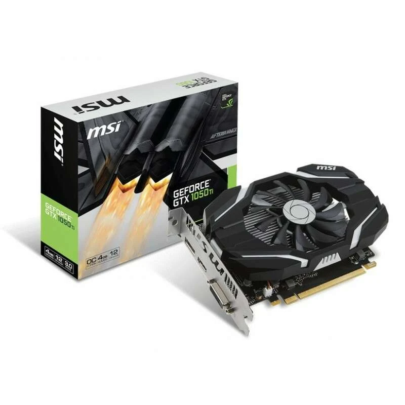 Видеокарта MSI GeForce GTX 1050 Ti 4GT OC - фото 2
