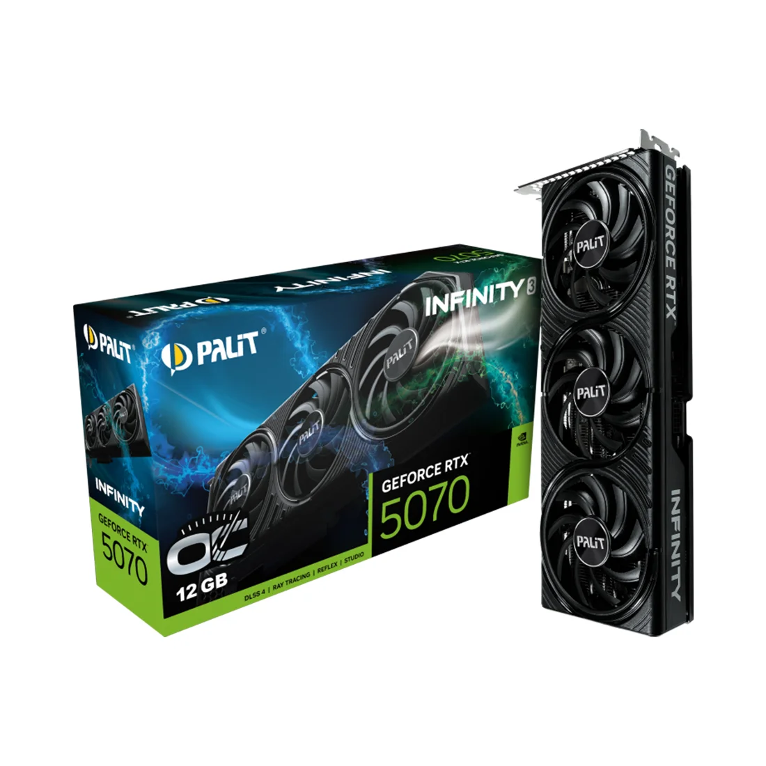 Видеокарта PALIT RTX5070 INFINITY 3 OC 12GB (NE75070S19K9-GB2050S)  - фото 2