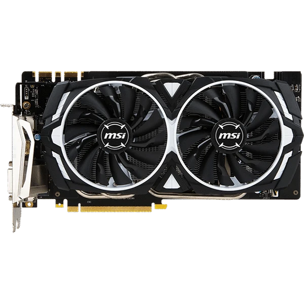 MSI бейне картасы GeForce GTX 1070 ARMOR