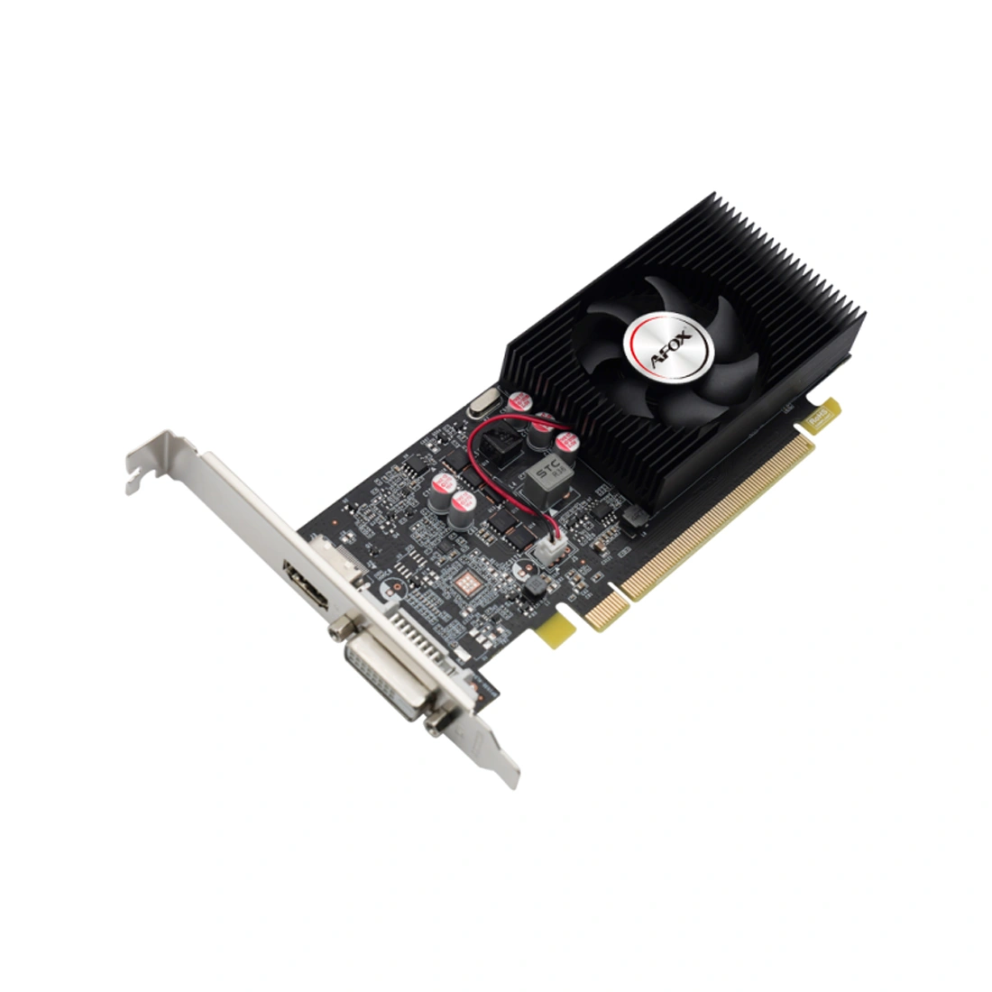 Видеокарта AFOX GT1030 4GB D4 LP Single Fan (AF1030-4096D4L5)  - фото 2