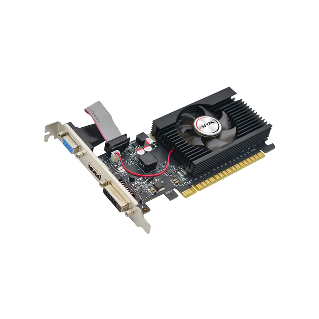 Видеокарта AFOX GT710 2GB D3 LP Single Fan (AF710-2048D3L5-V3)  - фото 3