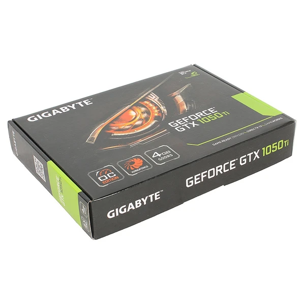 Видеокарта Gigabyte GTX1050Ti OC 4GB (GV-N105TOC-4GD) DVI, HDMI, DP - фото 6