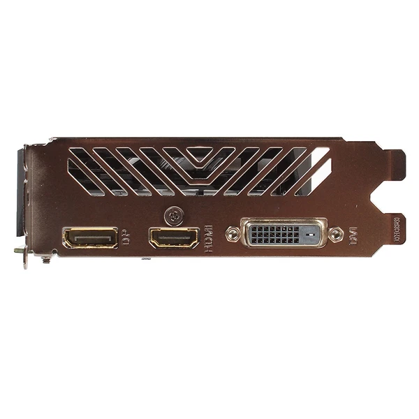 Видеокарта Gigabyte GTX1050Ti OC 4GB (GV-N105TOC-4GD) DVI, HDMI, DP - фото 3