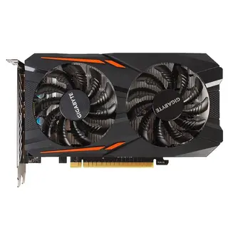 Видеокарта Gigabyte GTX1050Ti OC 4GB (GV-N105TOC-4GD) DVI, HDMI, DP