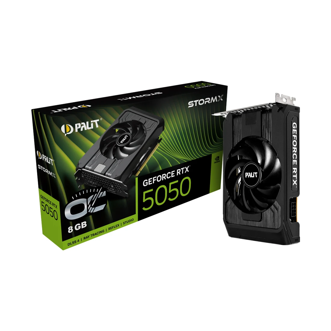 Видеокарта PALIT RTX5050 STORMX OC 8G (NE65050T19P1-GB2070F)  - фото 2