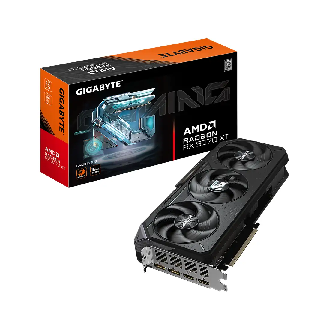 Видеокарта Gigabyte (GV-R9070XTGAMING-16GD) Radeon RX 9070 XT GAMING 16G  - фото 3