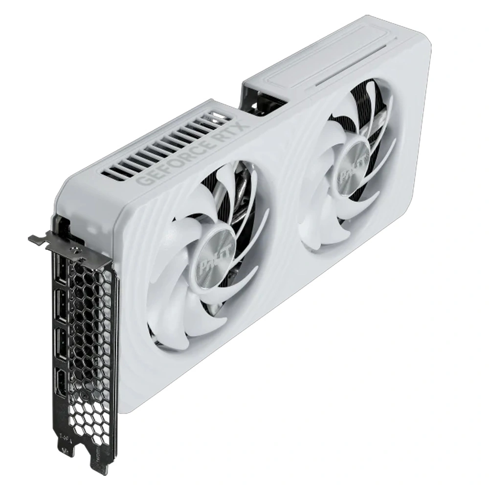Видеокарта Palit RTX5060Ti WHITE OC 16GB (NE7506TU19T1-GB2061M) - фото 2
