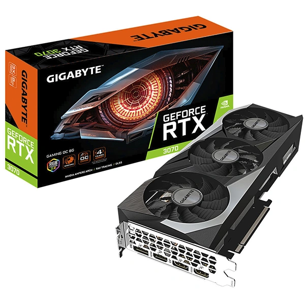 Видеокарта Gigabyte RTX3070 GAMING OC 8G (GV-N3070GAMING OC-8GD) - фото 6