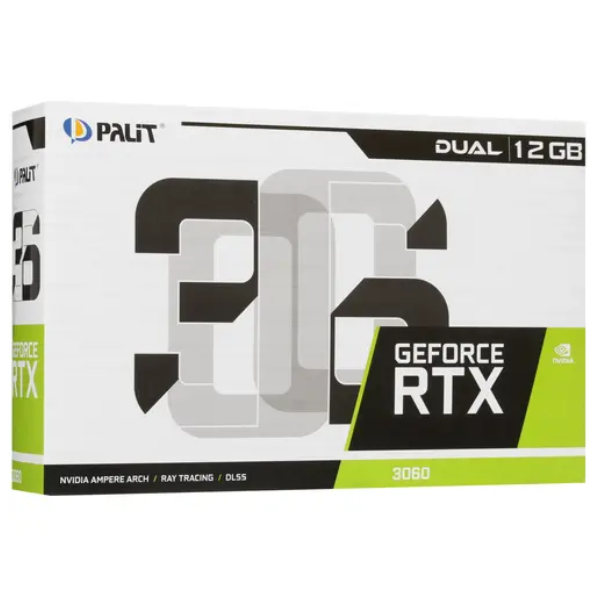 Видеокарта Palit GeForce RTX 3060 Dual 12G NE63060019K9-190AD