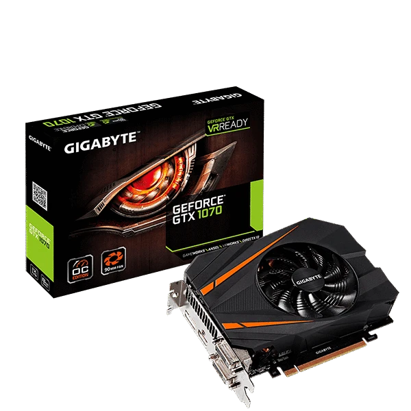 Видеокарта Gigabyte GTX 1070 Mini ITX OC 8G - фото 2