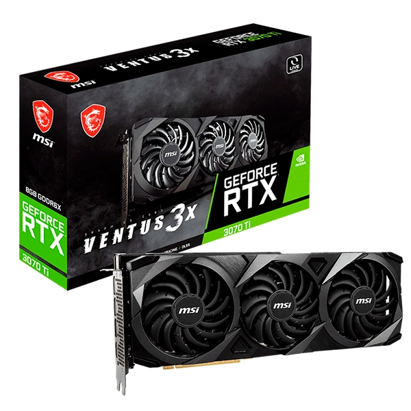 Видеокарта MSI RTX 3070 TI VENTUS 3X 8G OC - фото 6