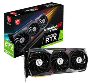 Видеокарта MSI GeForce RTX 3070 8GB GDDR6 Gaming Z Trio LHR