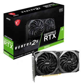 Видеокарта MSI GeForce RTX 3050 Ventus 2X OC 8GB GDDR6