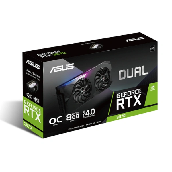 Видеокарта Asus GeForce RTX 3070 8GB GDDR6 DUAL OC V2 LHR (DUAL-RTX3070-O8G-V2) - фото 5