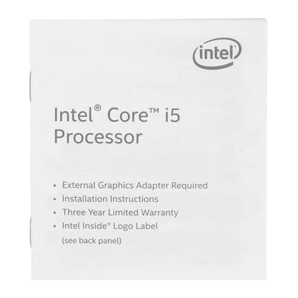 Процессор (OEM) Intel Core i5 Processor 9600KF