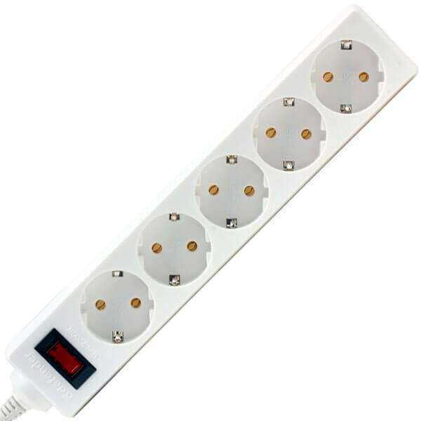 Defender желілік фильтірі ES 3.0 m White + Black (5 ұя) - фото 2